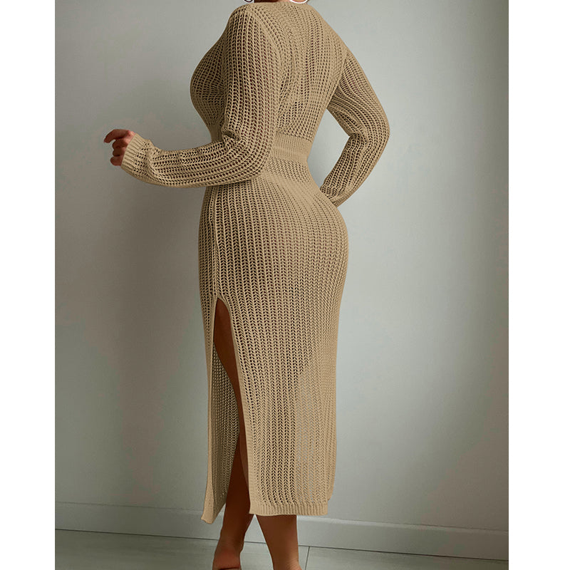 Hollow Out One-piece Swimwear