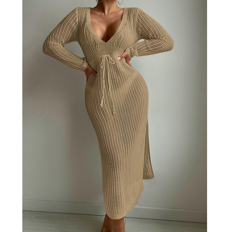 Hollow Out One-piece Swimwear