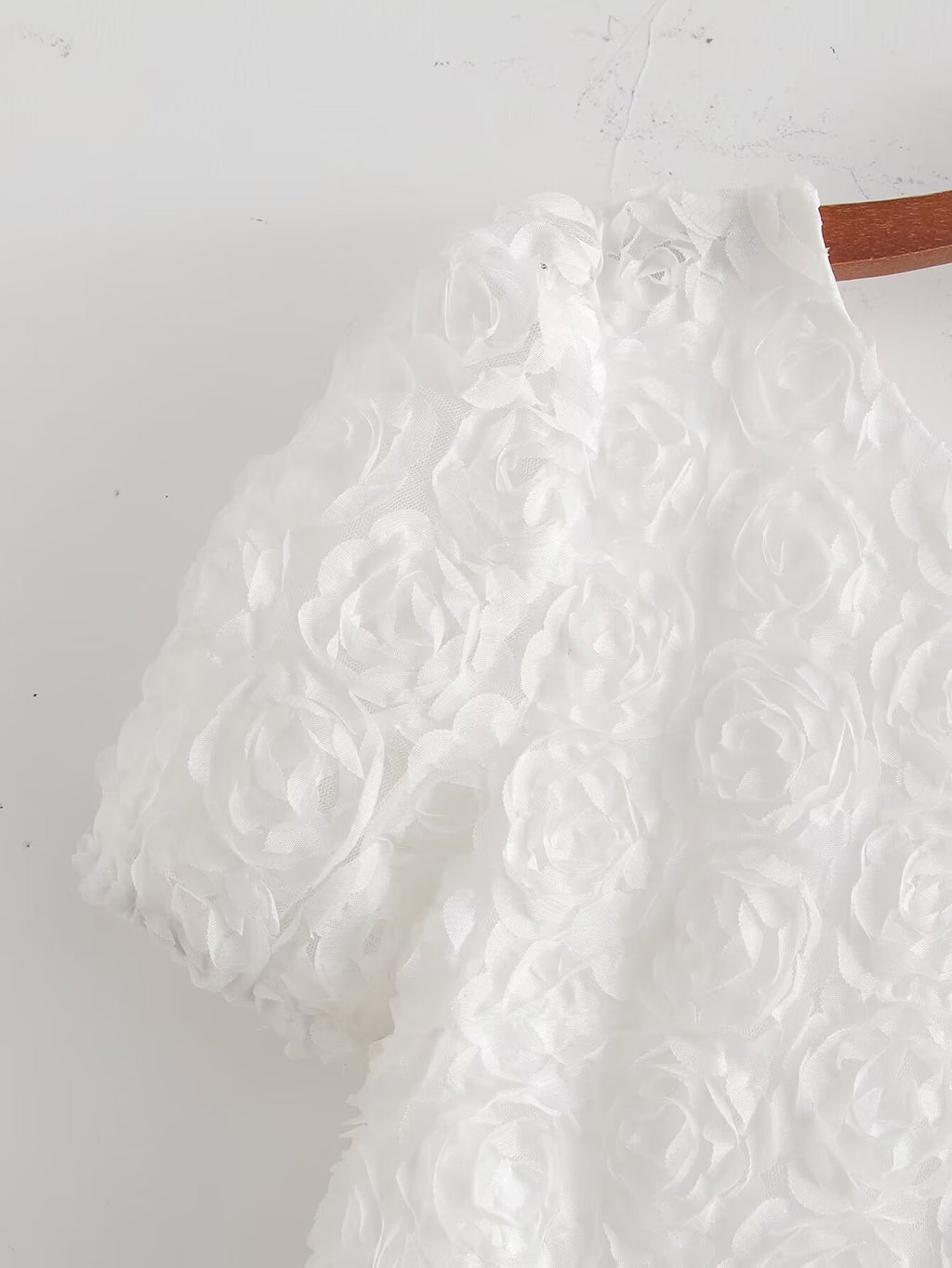 Summer Round Neck Lace Embroidered Design Elegant Dress