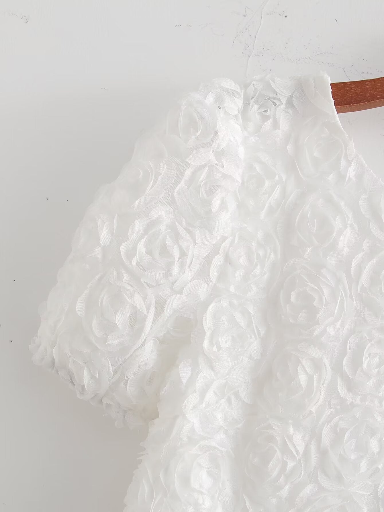 Summer Round Neck Lace Embroidered Design Elegant Dress