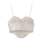 's French Minority Heart Shaped Puffy Sling Basic Niche High