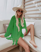 Fishnet Beach Cover Up Swimwear