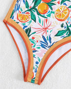 Suspenders Backless One-piece Swimwear