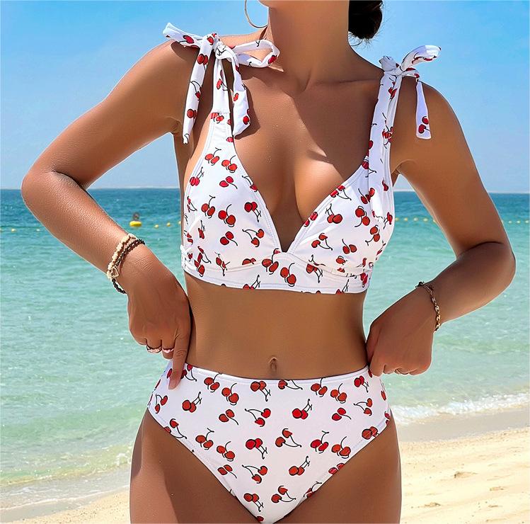 Fruit Bow Bikini Swimwear