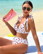 Fruit Bow Bikini Swimwear