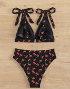 Fruit Bow Bikini Swimwear