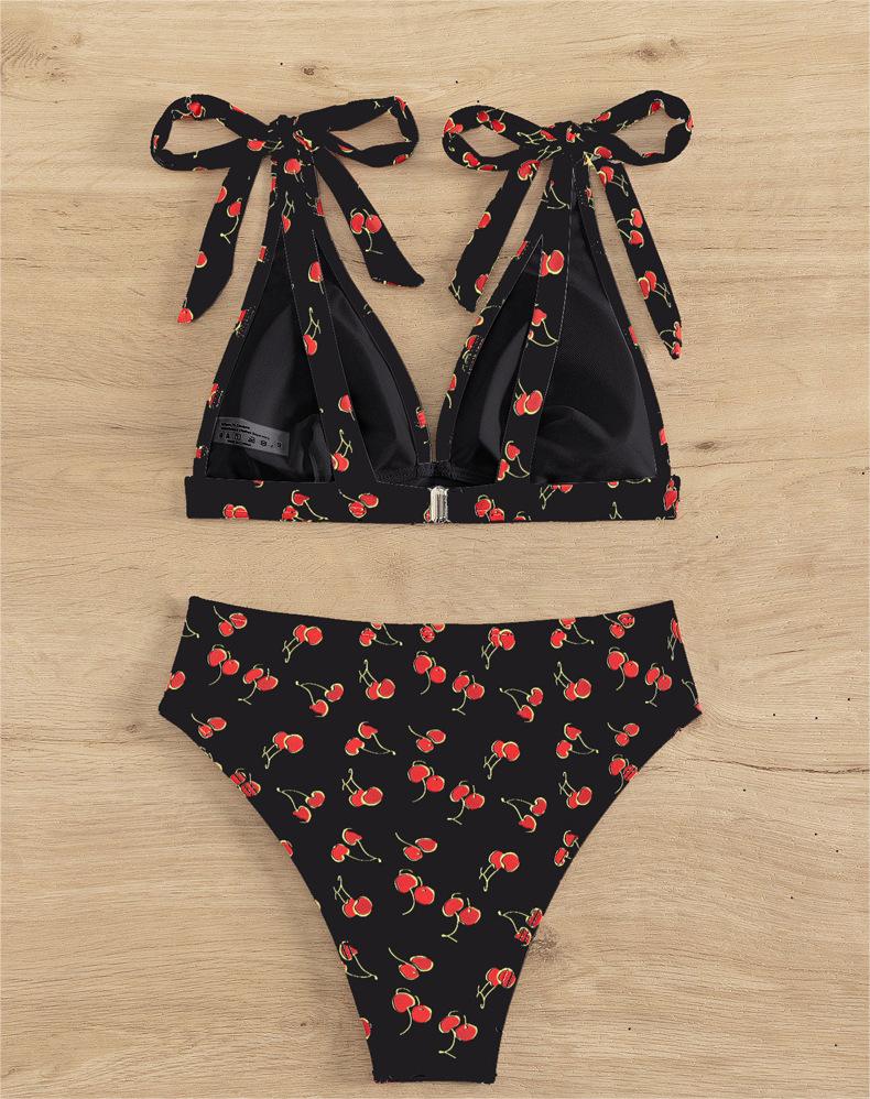 Fruit Bow Bikini Swimwear