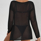 Mid Length Cover Up Swimwear
