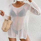 Mid Length Cover Up Swimwear