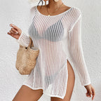 Mid Length Cover Up Swimwear