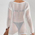Mid Length Cover Up Swimwear