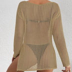 Mid Length Cover Up Swimwear
