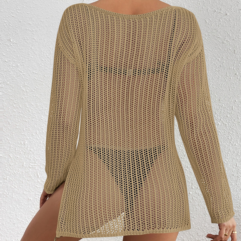 Mid Length Cover Up Swimwear