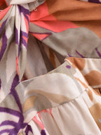 for V-Neck Printed Dress