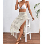 Slit Tassel Bikini Swimwear