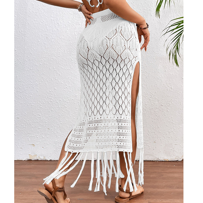Slit Tassel Bikini Swimwear