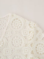 Spring Women Clothing Lace Embroidery Slim Fit Maxi Dress Women