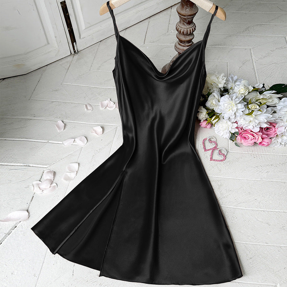 Artificial Silk Pajamas Lingerie