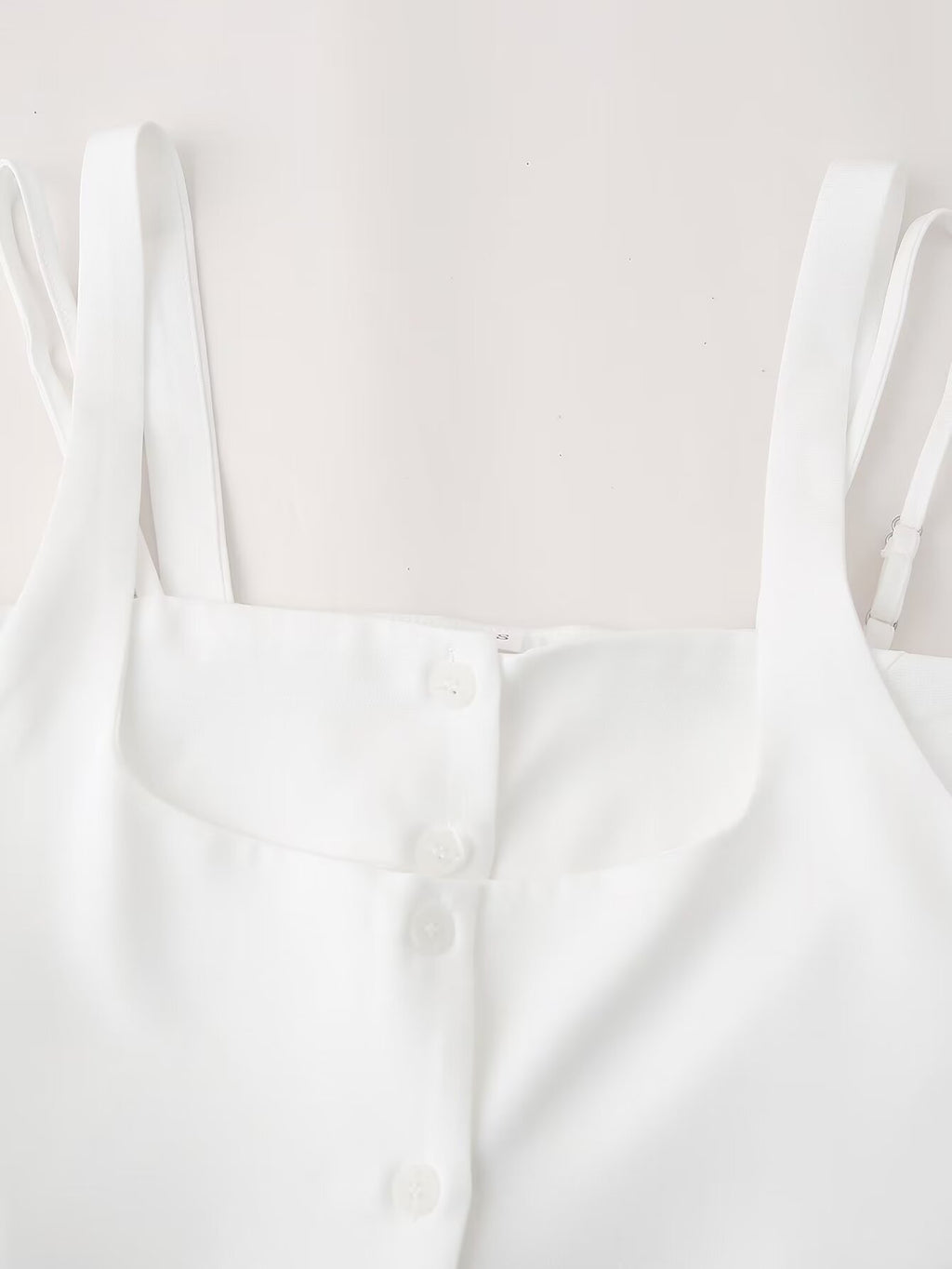 Women's Asymmetric Faux Two-Piece Strap Camisole