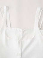 Women's Asymmetric Faux Two-Piece Strap Camisole