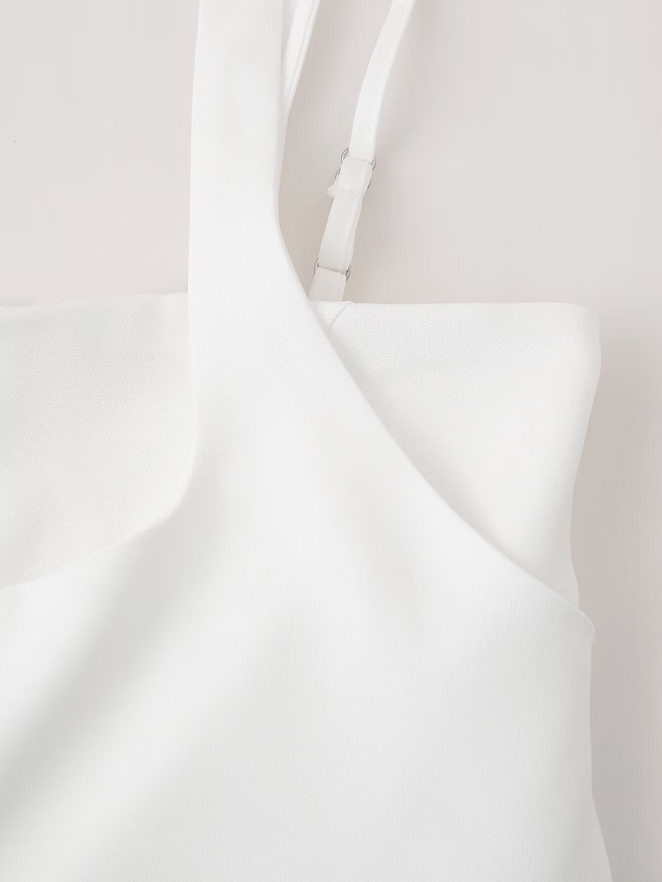 Women's Asymmetric Faux Two-Piece Strap Camisole