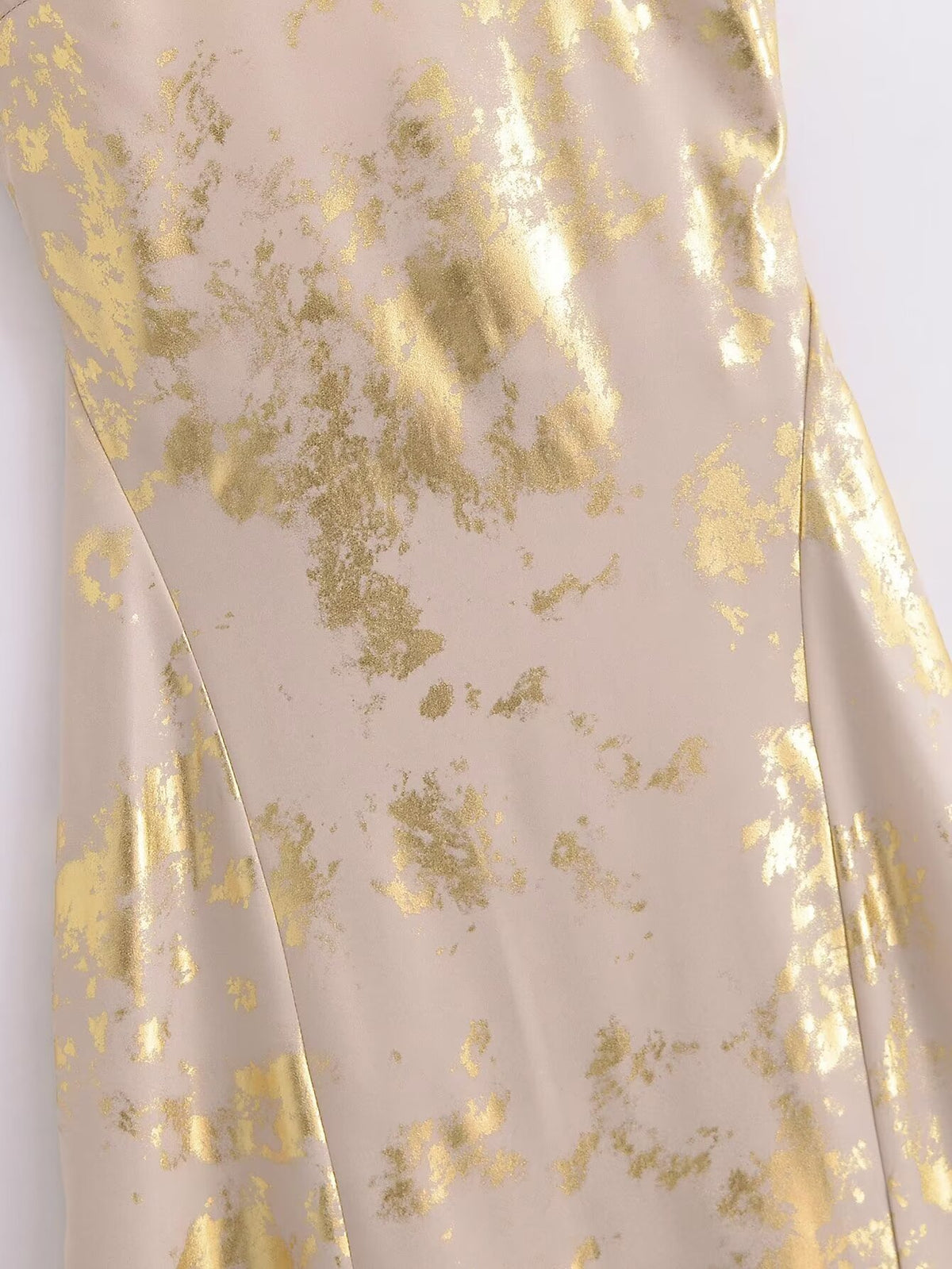 Women's Fall Metal Series Printed Underwear Dress Lingerie