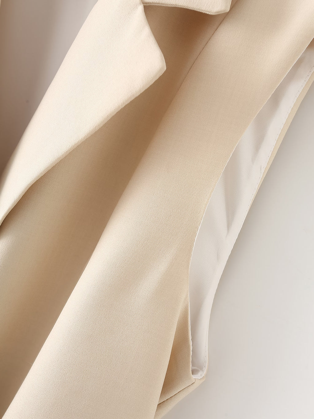 Spring Solid Color Vest Trousers Suit