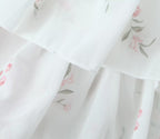 Women's Summer Full Body Lace Embroidered High Waist 3D Dress