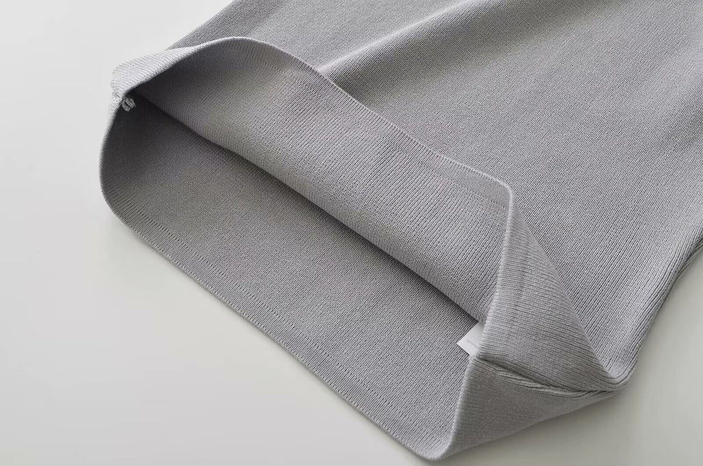 Slim Half Turtleneck Sleeveless Vest Top