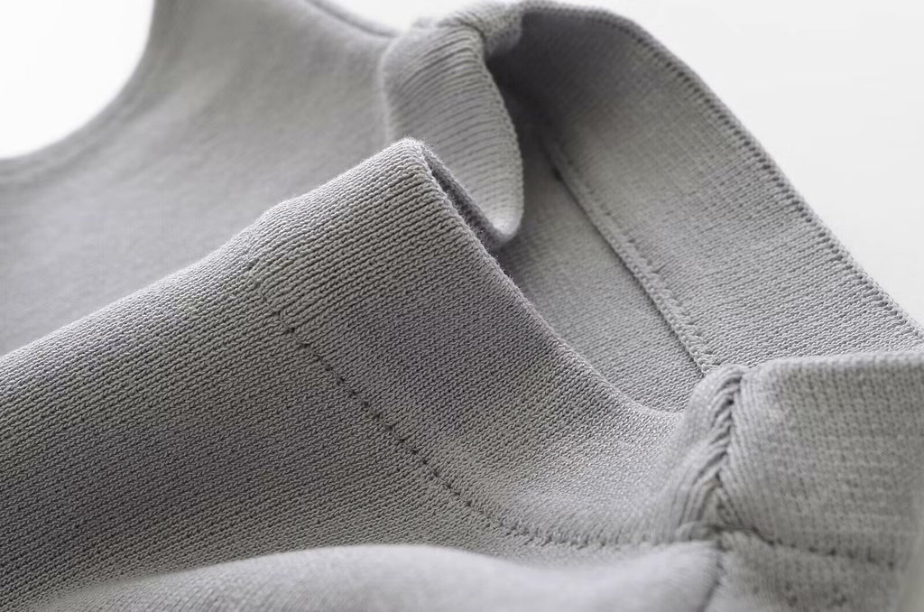 Slim Half Turtleneck Sleeveless Vest Top