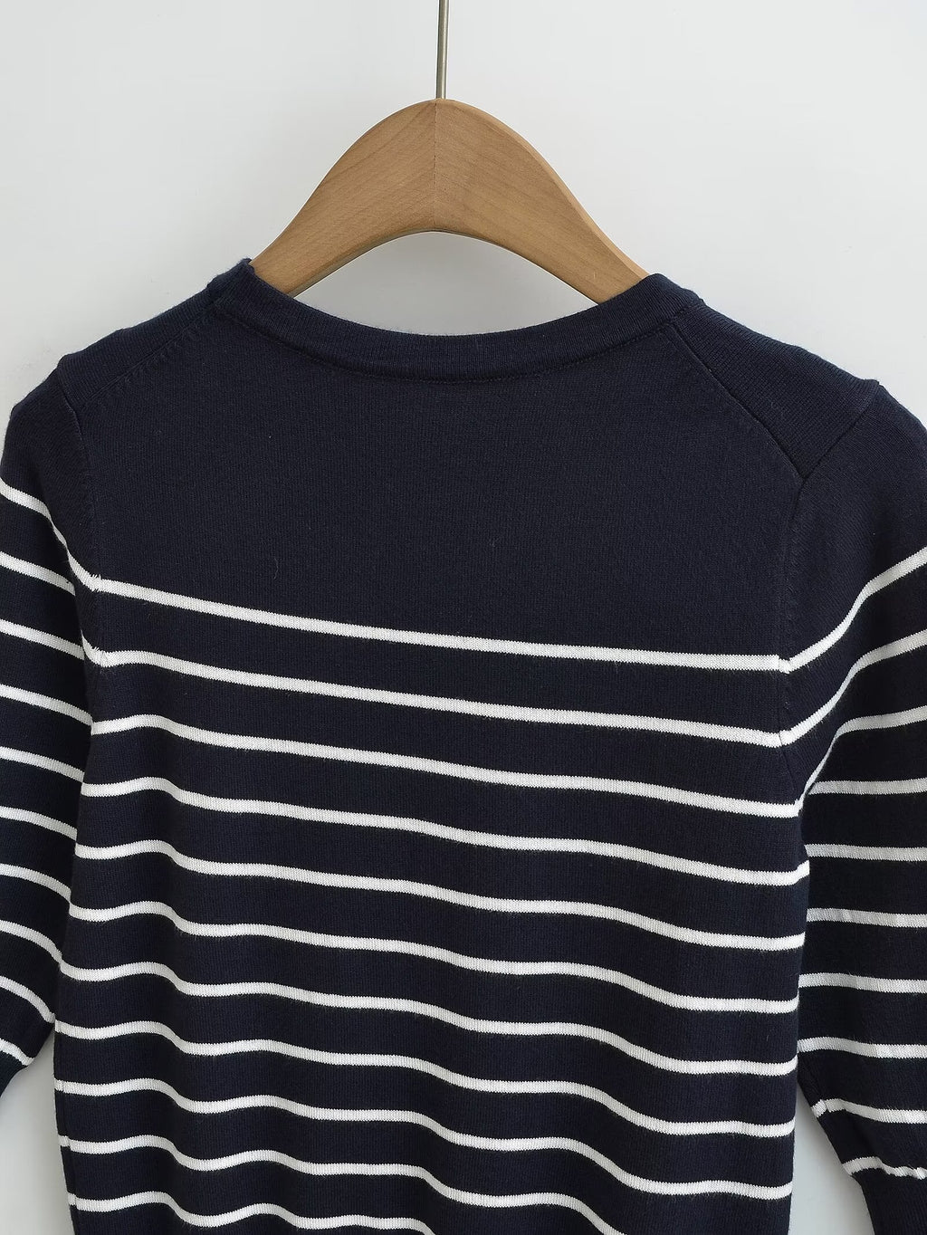 Women’s Contrast Stripe Knit Short Sleeve Top
