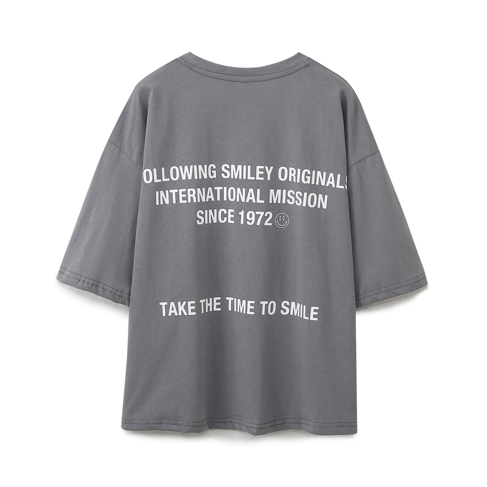 Women’s Smiley Face Graphic T Shirt