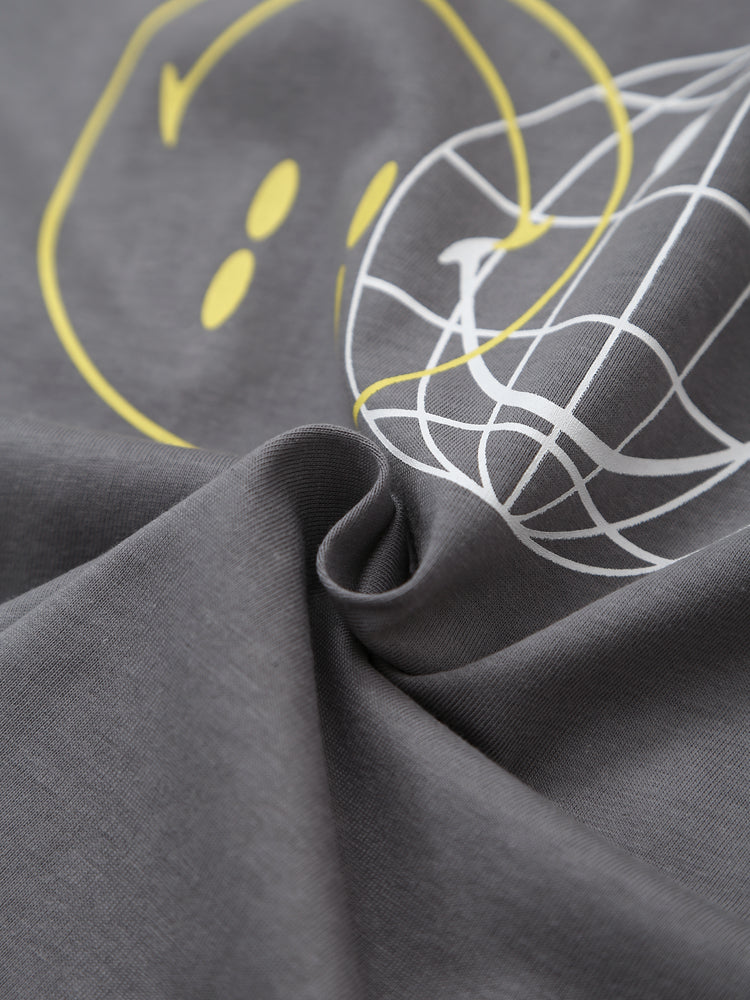 Women’s Smiley Face Graphic T Shirt