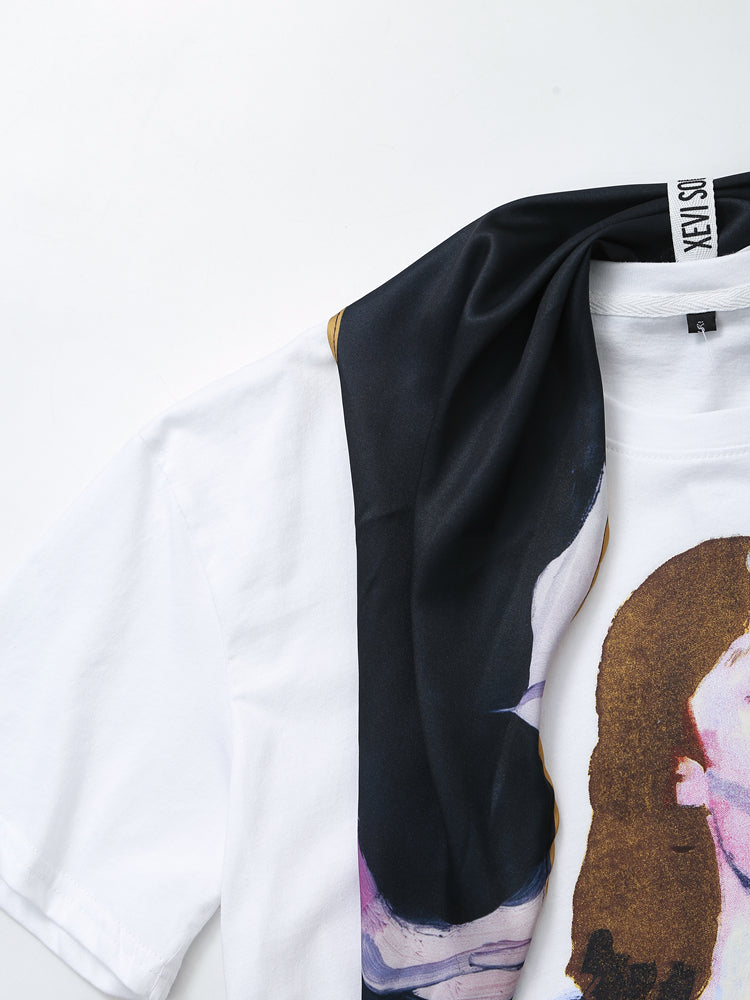 Women’s French Graphic Loose T Shirt