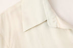Women's Printing Dyeing Faux Silk Shirt Chiffon Long Sleeve Shirt