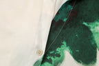 Women's Printing Dyeing Faux Silk Shirt Chiffon Long Sleeve Shirt