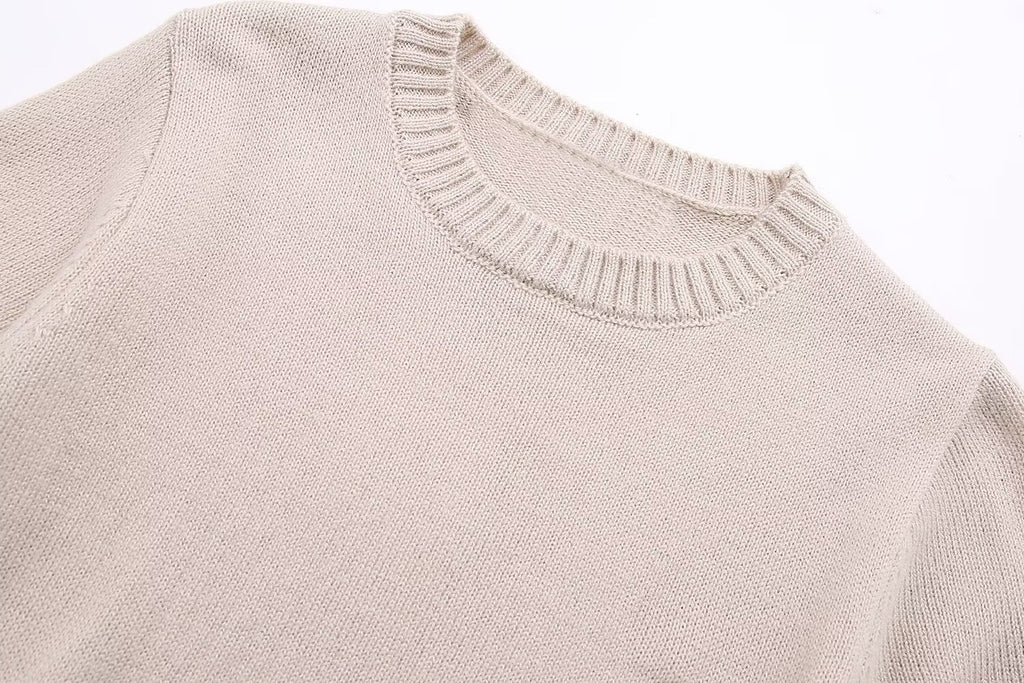 Women’s Multicolor Backless Lace Up Knit Top