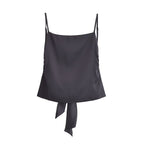 Women's Solid Color Slim Back Strap Decorative Sling