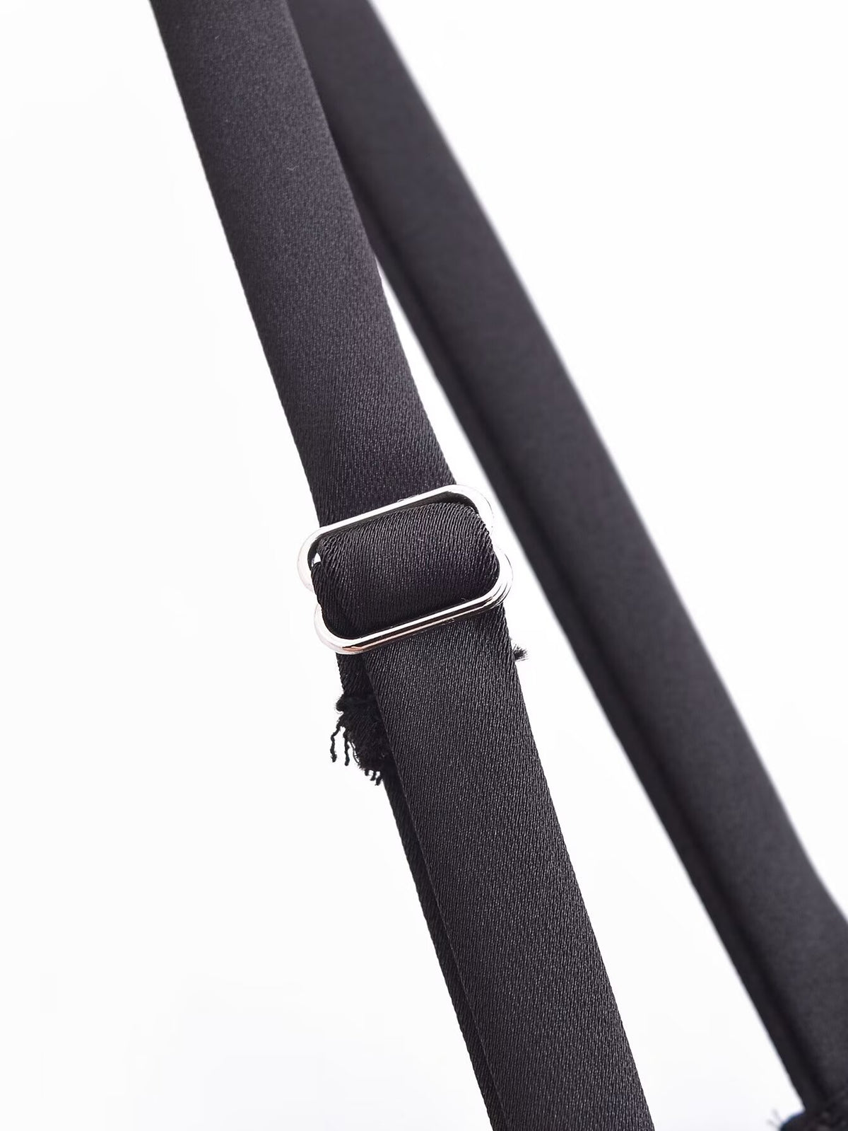 Women's Solid Color Slim Back Strap Decorative Sling