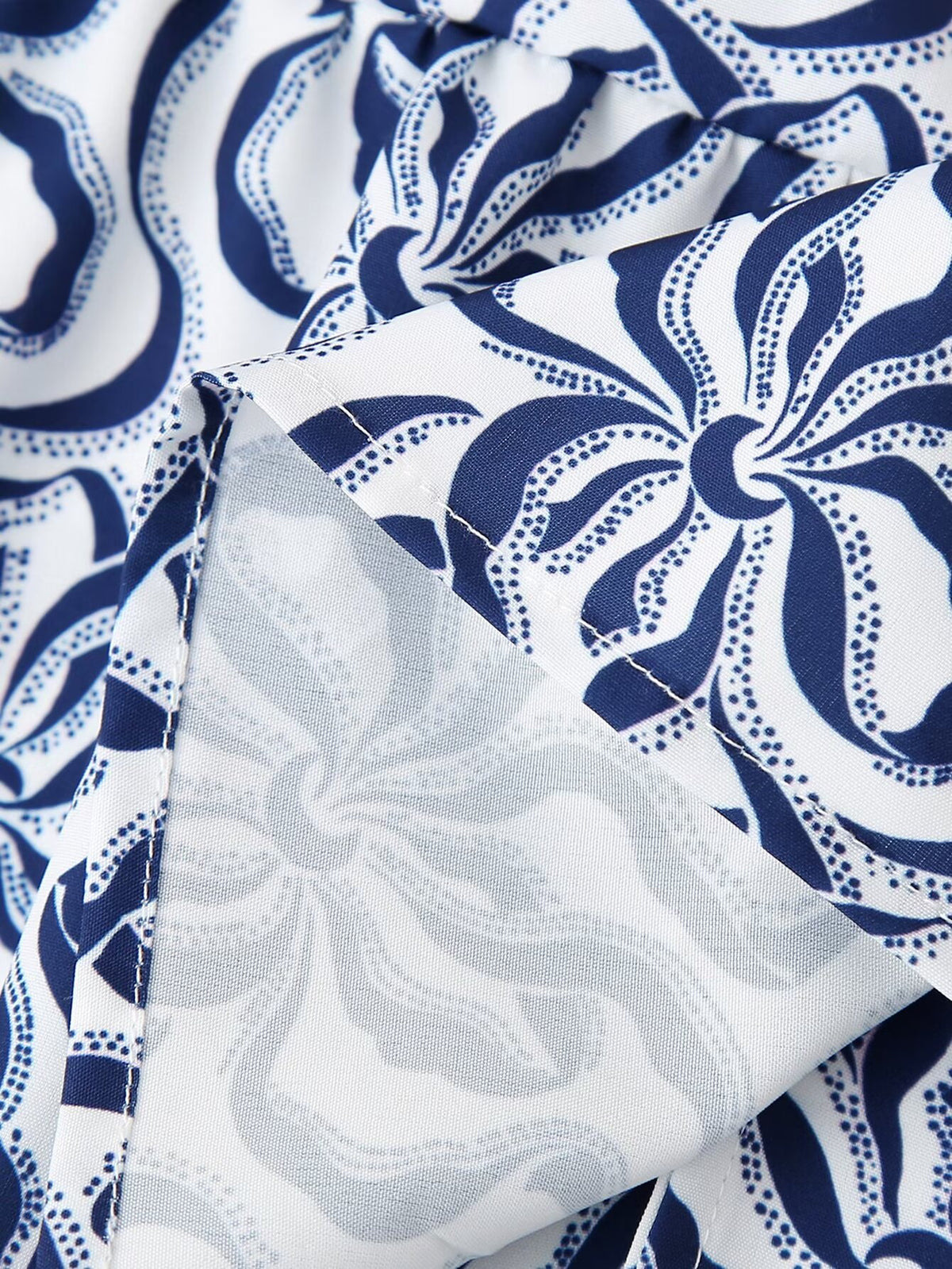 Women's Spring Women Clothing Casual Simple Puff Sleeve Lace Up Short Sleeve Top