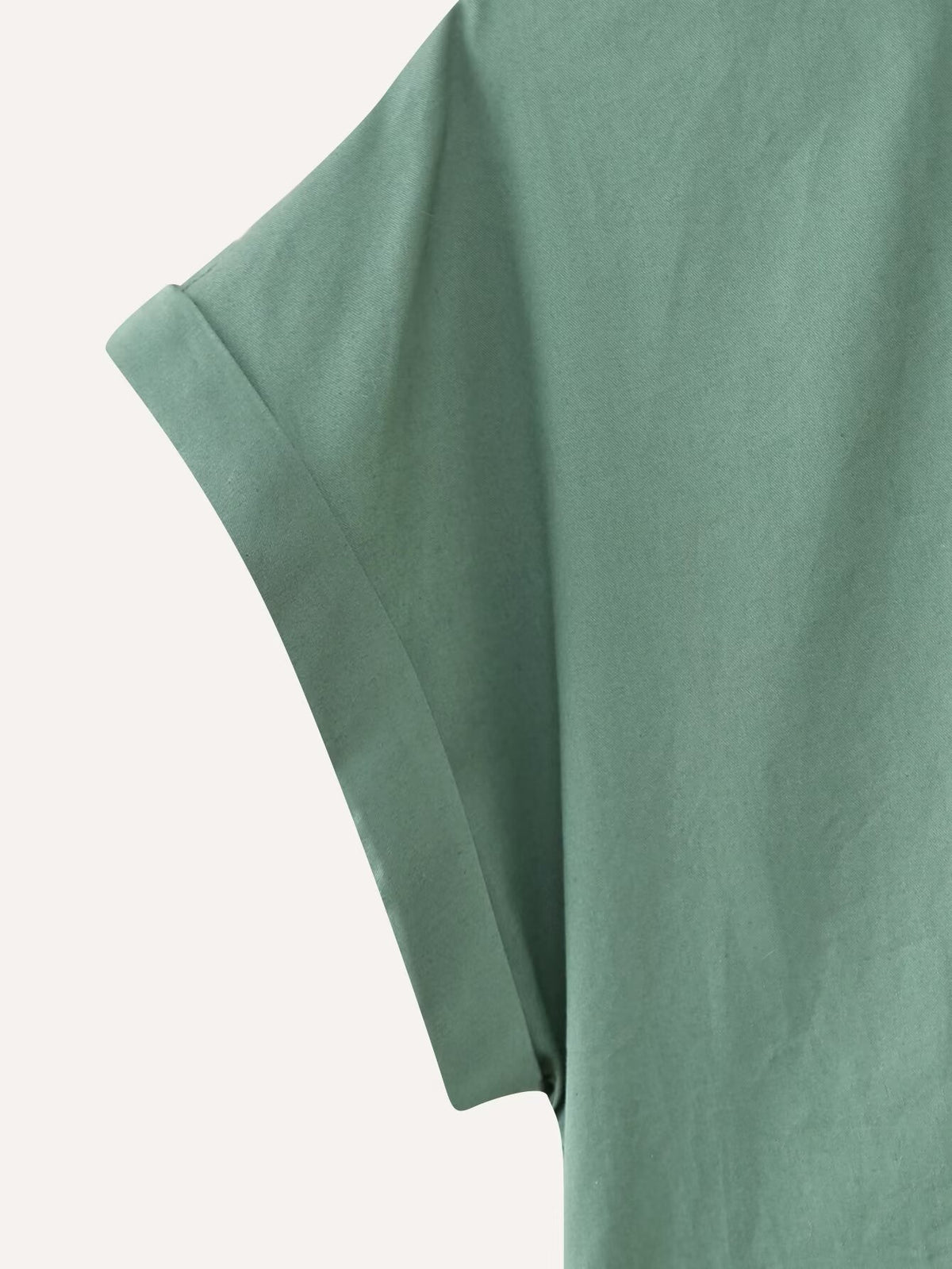 Women's Street Irregular Asymmetric Poplin Lace Up Shirt