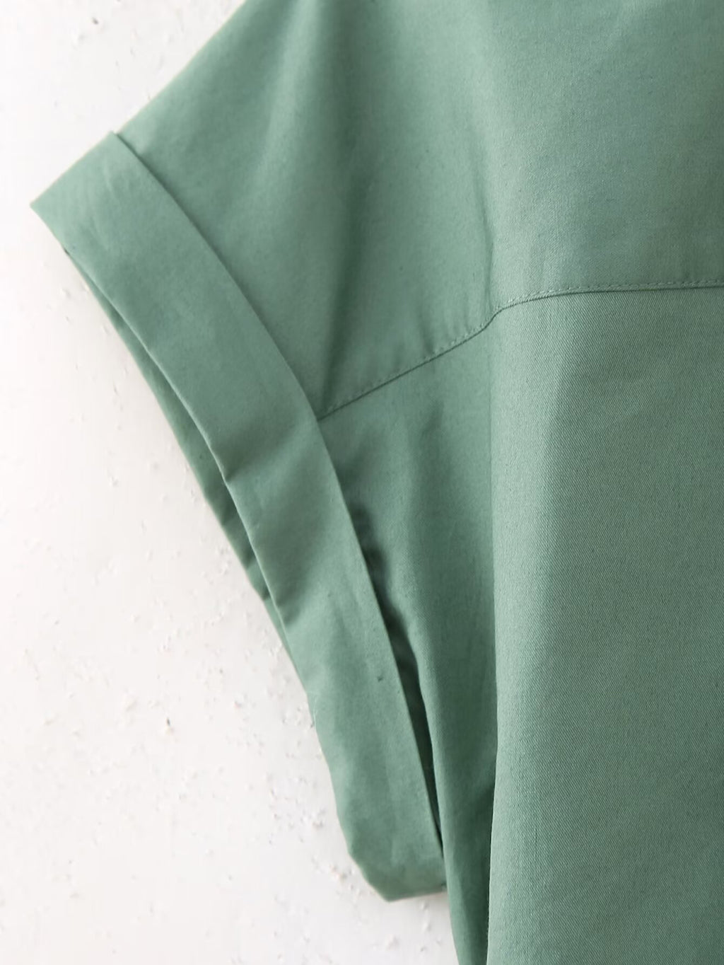 Women's Street Irregular Asymmetric Poplin Lace Up Shirt