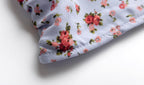 Women’s Multicolor Floral Smocked Spaghetti Strap Crop Camisole