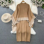 Women's Knit Two-Piece Dress Set