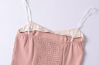 Women's Sexy Slim Fit Satin Solid Color Slim Fit Camisole Summer Short Wome Small Top