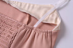 Women's Sexy Slim Fit Satin Solid Color Slim Fit Camisole Summer Short Wome Small Top