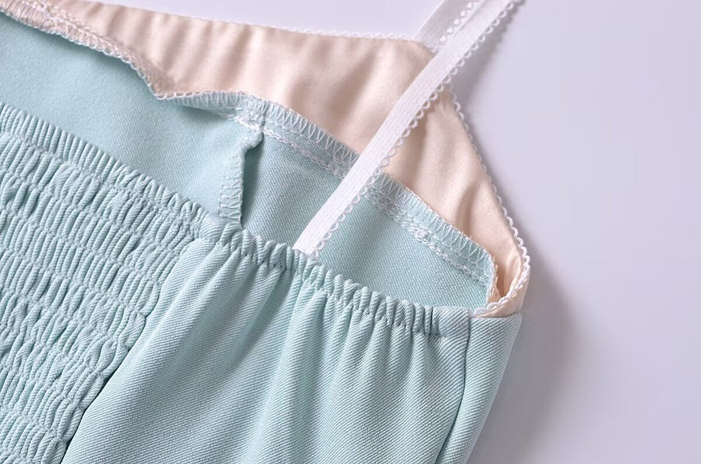 Women's Sexy Slim Fit Satin Solid Color Slim Fit Camisole Summer Short Wome Small Top