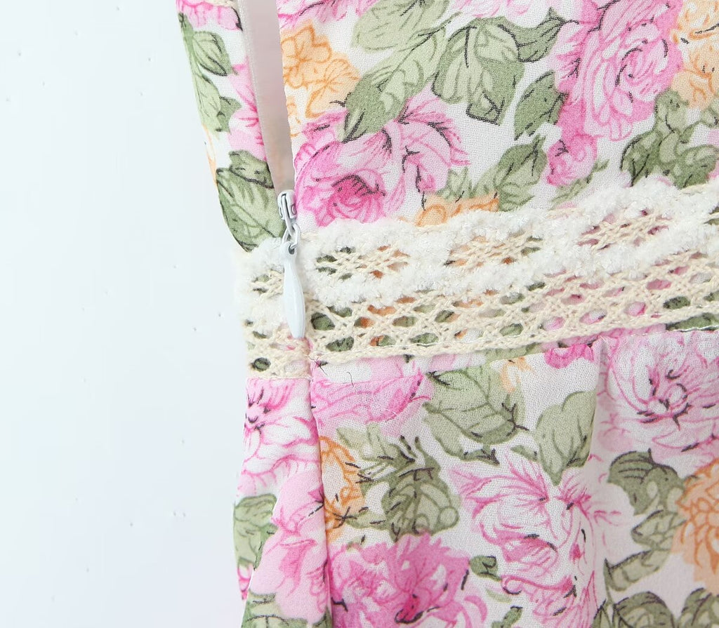 Women's Floral Lace Top