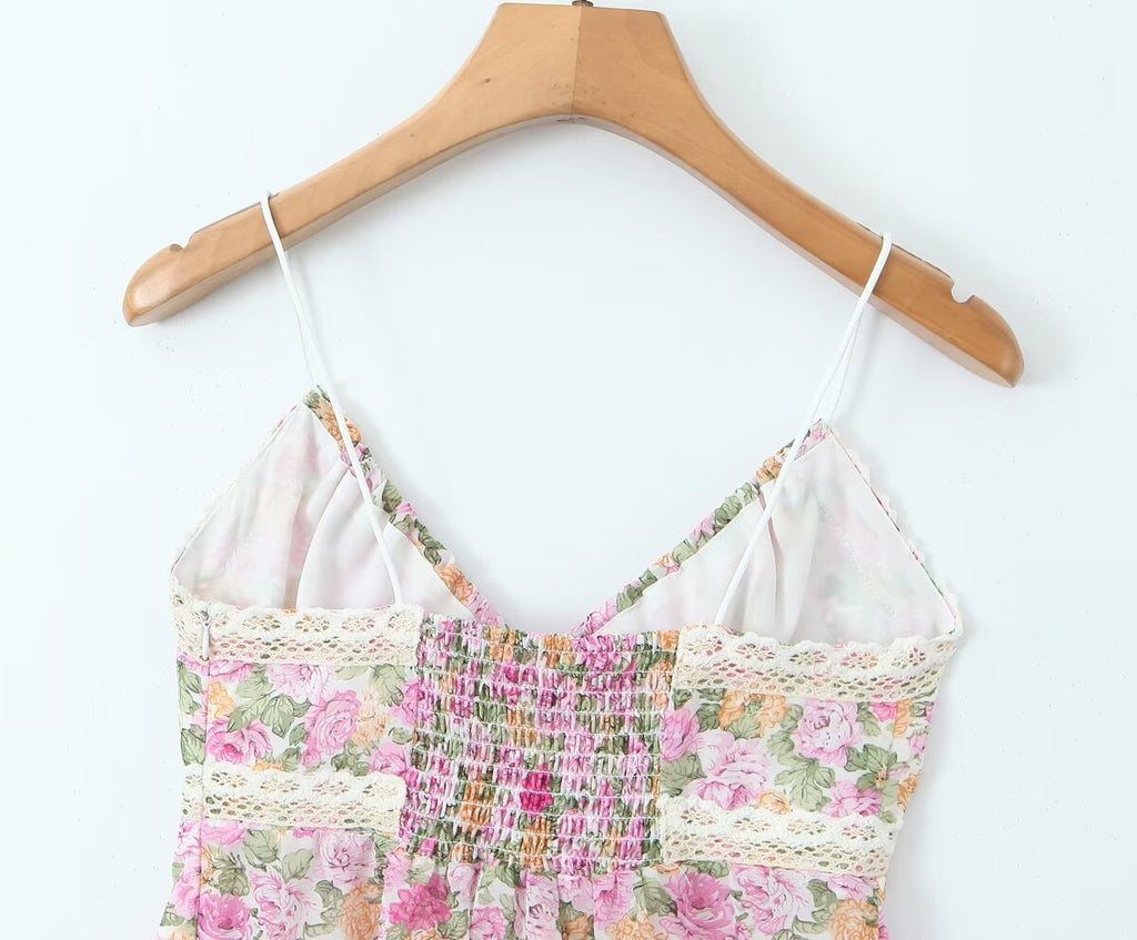 Women's Floral Lace Top