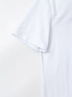Women’s White Graphic Crew Neck T Shirt
